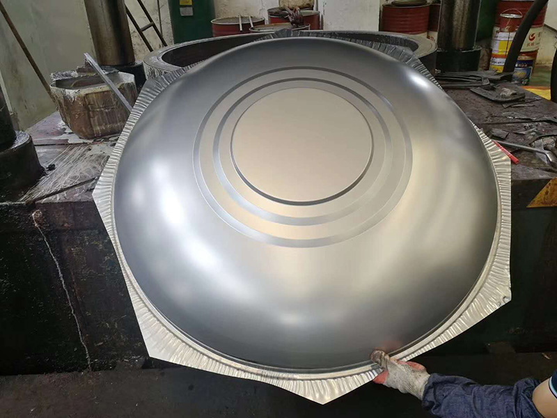 沖壓無對焊接封蓋不銹鋼水塔封蓋，單張板沖壓無對焊接