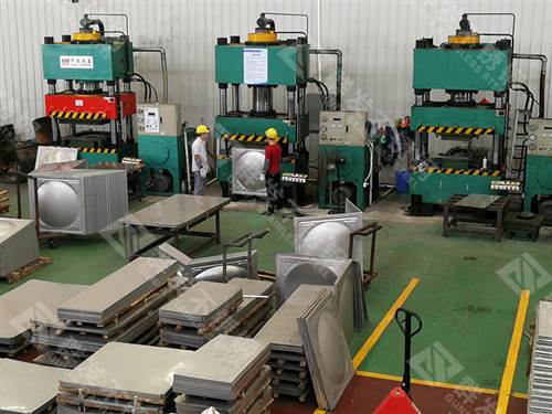 群發不銹鋼工廠車間展示