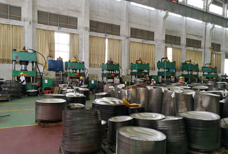 圓形水塔封蓋車間